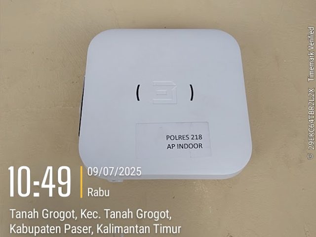 Pemasangan titik akses nirkabel